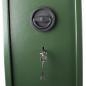 Preview: Rottner Munitionsschrank Waffenschrank Montana 5 Doppelbartschloss grün T04712